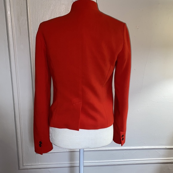 Loft Women Red Blazer - Picture 5 of 8